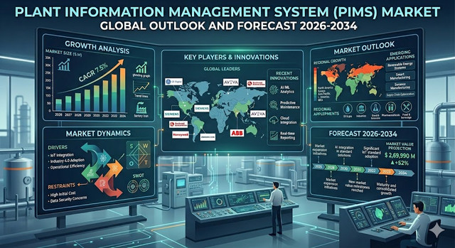 Plant Information Management System (PIMS) Market Growth Analysis, Dynamics, Key Players and Innovations, Outlook and Forecast 2026-2034