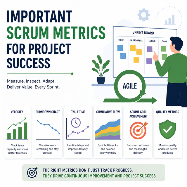 Important Scrum Metrics for Project Success