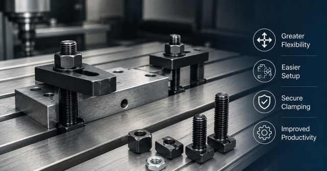 T Slot Bolts and Machine Tool Accessories for Industry