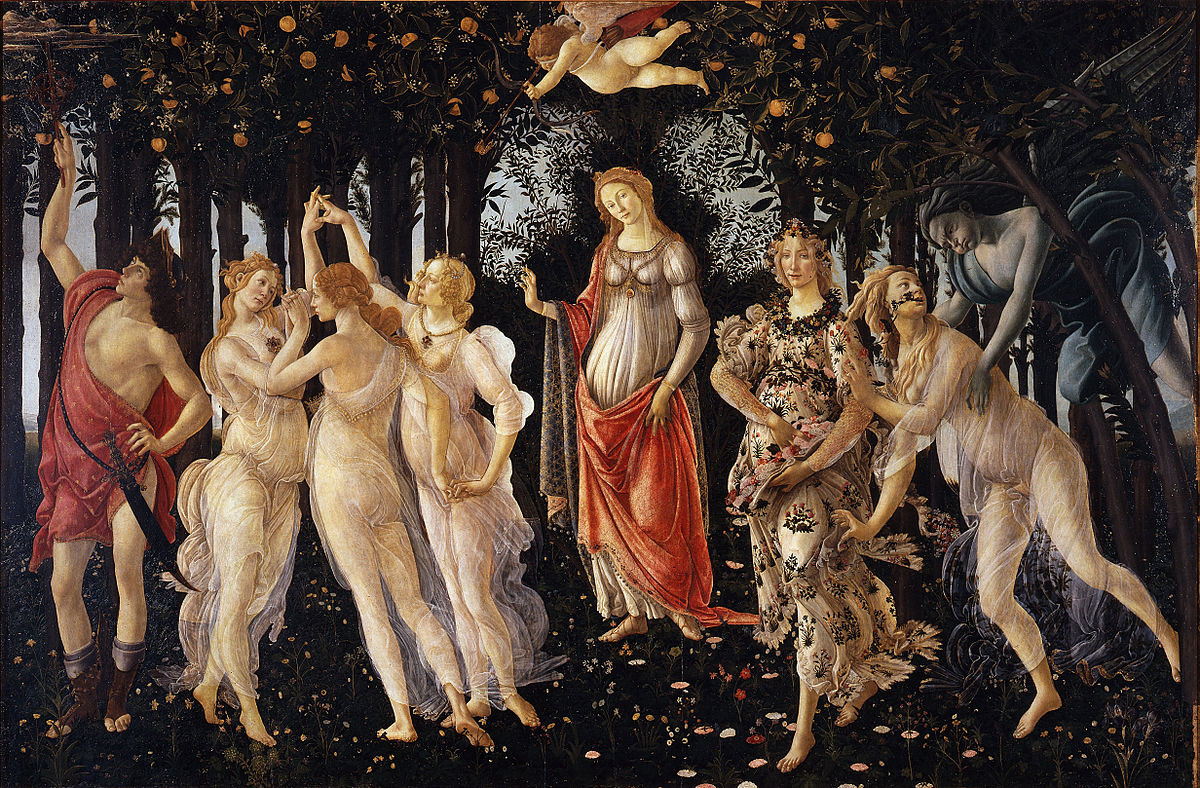 Весна. Сандро Боттичелли, 1482