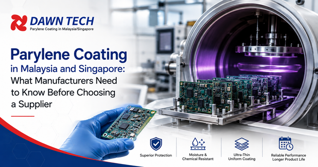 Parylene Coating in Malaysia and Singapore: What Manufacturers Need to Know Before Choosing a Supplier