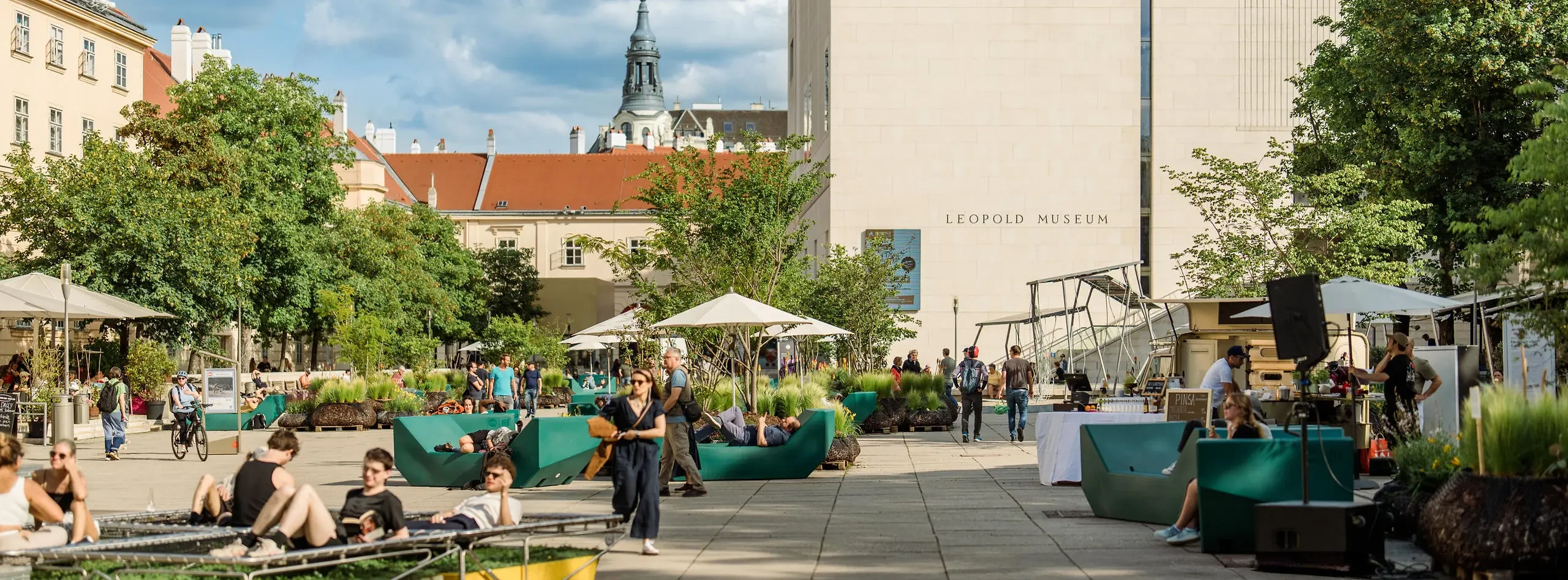 Музейный квартал Вены. Фото: wien.info