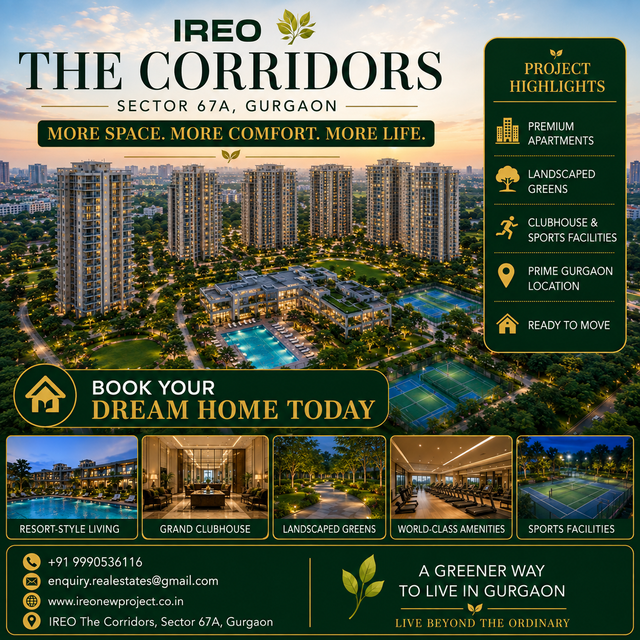 Ireo Corridors Gurgaon Sector 67A Floor Plans Guide