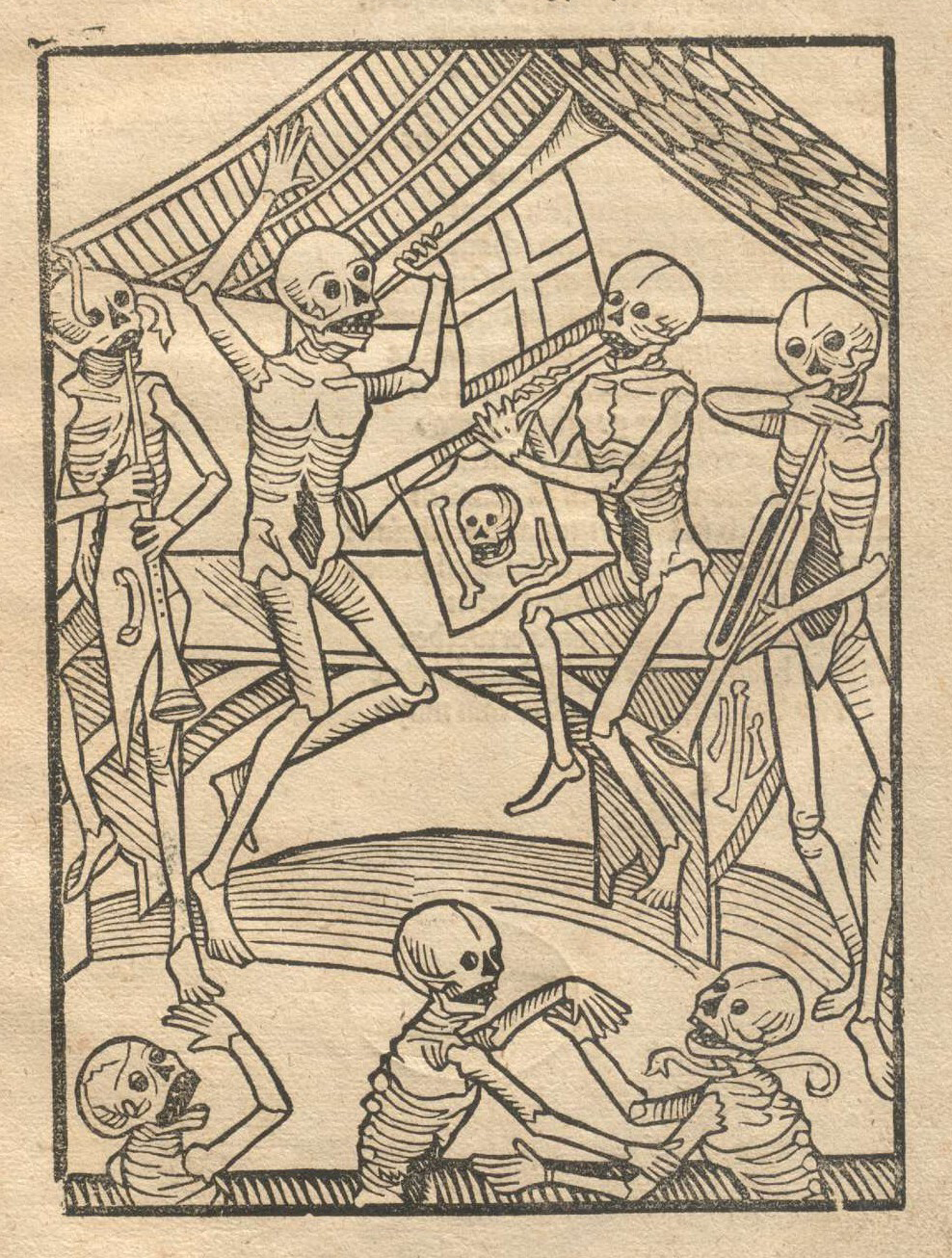 Третье издание «Der Doten dantz» (1520)