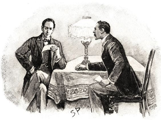 Из&nbsp;классических иллюстраций Сидни Пэджета к&nbsp;рассказам о&nbsp;Шерлоке Холмсе