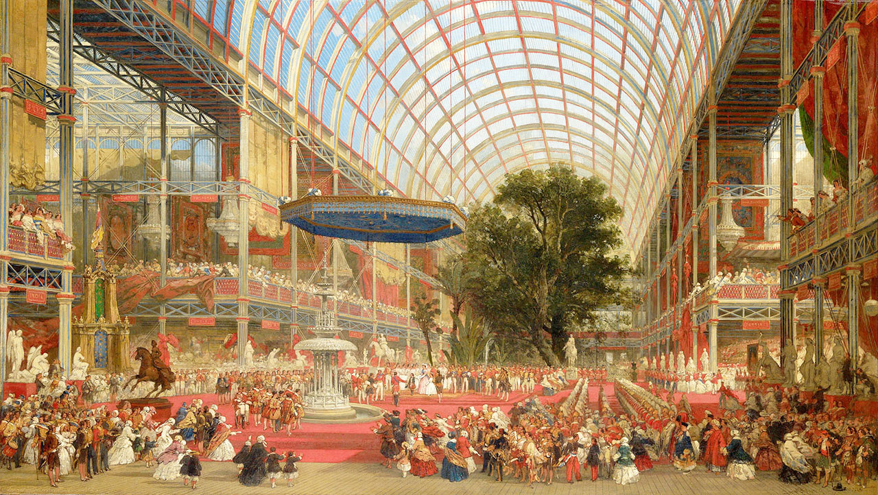 Дэвид Робертс&nbsp;— Открытие Всемирной выставки 1&nbsp;мая 1851&nbsp;года, 1854.