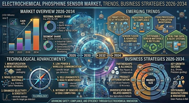 Electrochemical Phosphine Sensor Market, Trends, Business Strategies 2026-2034