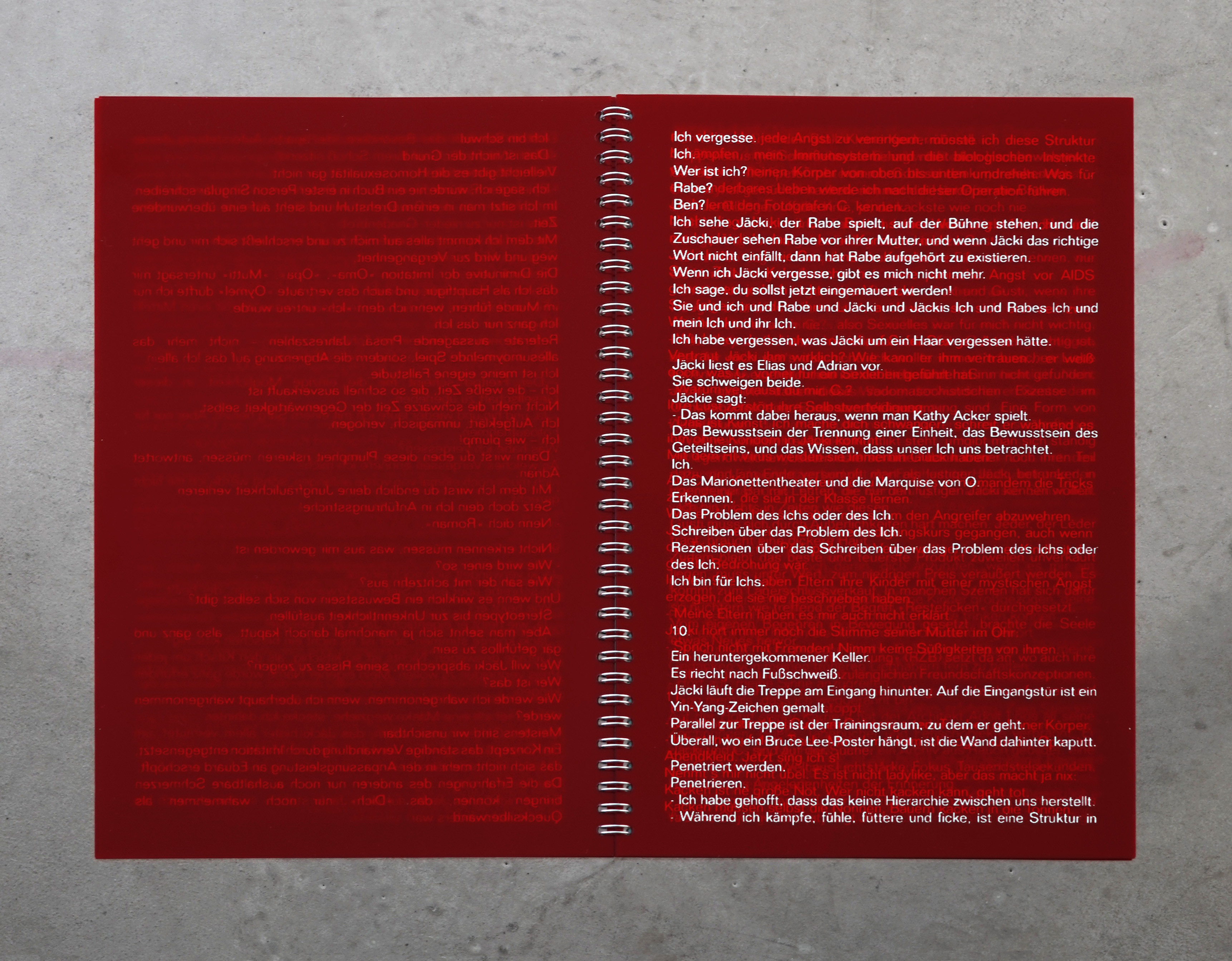 Philipp Gufler. Indirect Contact. 2017. Screen printing on foil. 30,4×19,5 cm. Courtesy BQ, Berlin